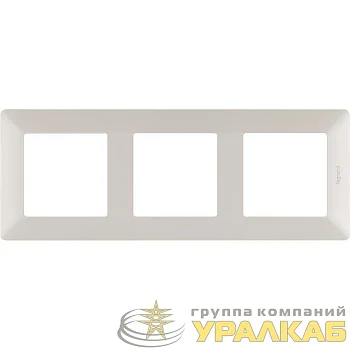 Рамка 3-м Valena Life универсальная сл. кость Leg 754043
