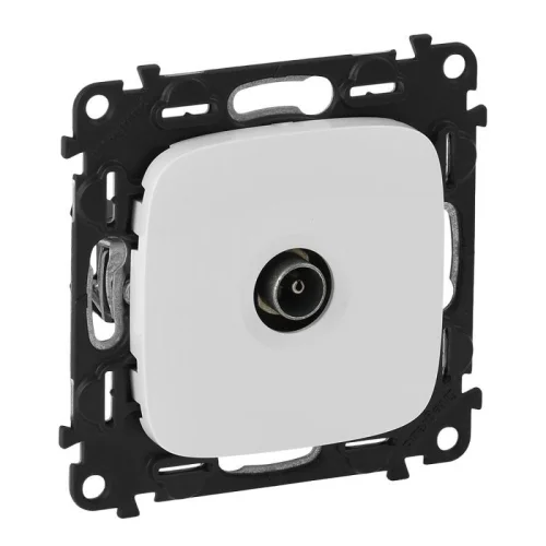 Механизм розетки TV оконечной Valena Allure 1 выход 10дБ 0-862МГц с лиц. панелью бел. Leg 753760 детальная картинка Механизм розетки TV оконечной Valena Allure 1 выход 10дБ 0-862МГц с лиц. панелью бел. Leg 753760 детальная картинка