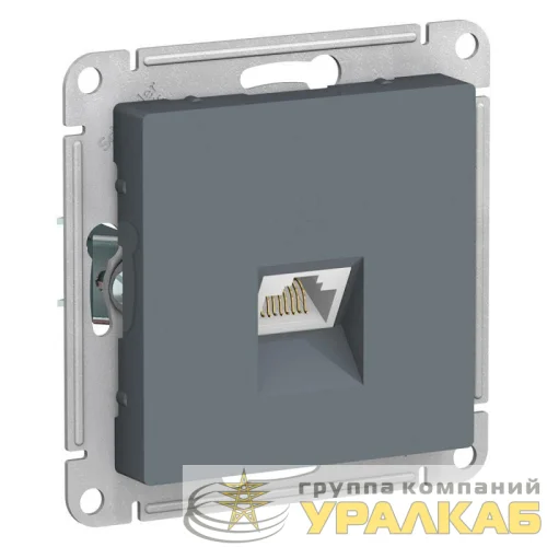 Розетка компьютерная AtlasDesign RJ45 кат.5E механизм грифель SE ATN000783 детальная картинка