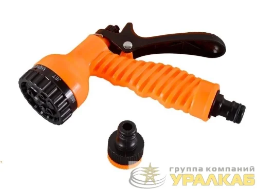 Набор для полива с растягивающимся шлангом 50м Вихрь 