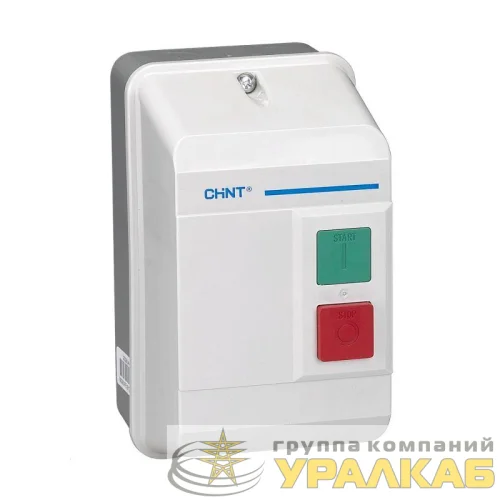 Пускатель электромагнитный в корпусе NQ3-5.5P 4-6А AC 220В IP55 (R) CHINT 496406 детальная картинка
