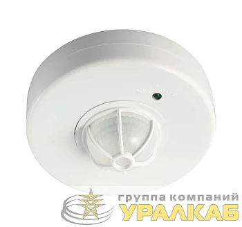 Датчик движения PMS-IR 024 1200Вт 360град. 2-6м IP20 WH JazzWay 5012974