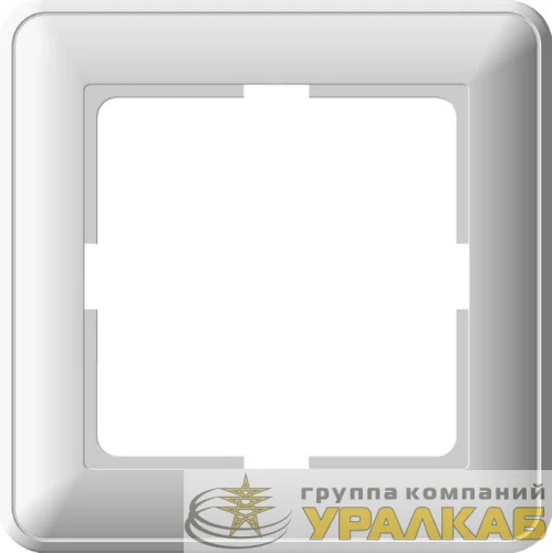 Рамка 1-м W59 бел. SE KD-1-18 (КД-1-18) детальная картинка