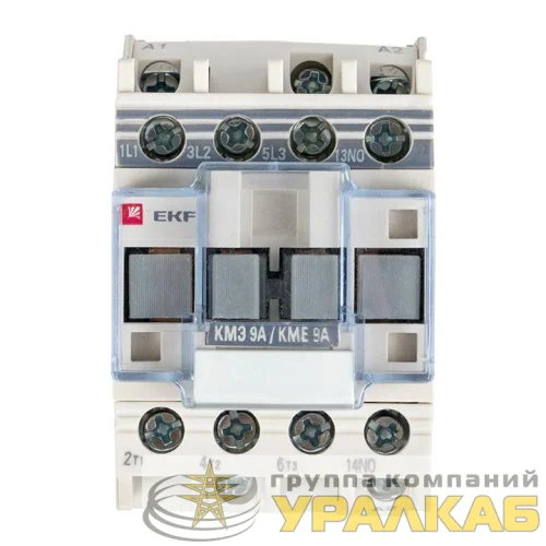 Контактор КМЭ 9А кат. 220В AC 1НЗ EKF ctr-s-9-220-nc детальная картинка