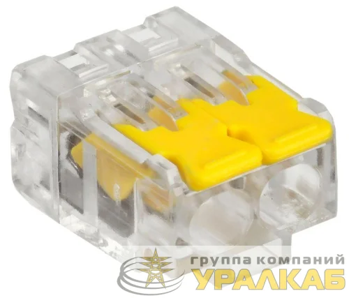 Клемма строительно-монтажная СМК 228-412 (уп.100шт) IEK UKZ60-412-100 детальная картинка