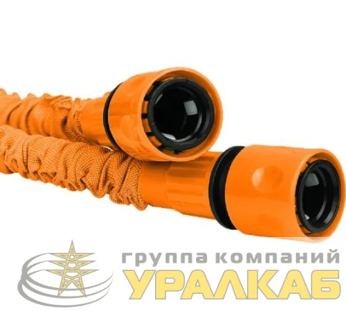 Набор для полива с растягивающимся шлангом 15м Вихрь 73/7/2/25 детальная картинка