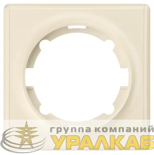 Рамка 1-м Florence беж. 1E52101301 OneKeyElectro 2172805 детальная картинка
