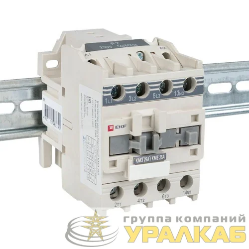 Контактор КМЭ 25А кат. 380В AC 1НО EKF 