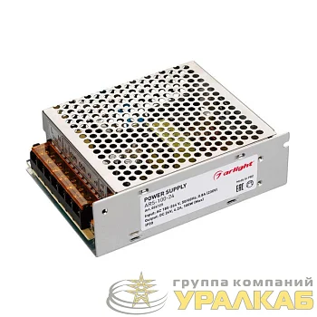 Блок питания ARS-100-24 24В 4.2А 100Вт IP20 сетка 2 года Arlight 026123
