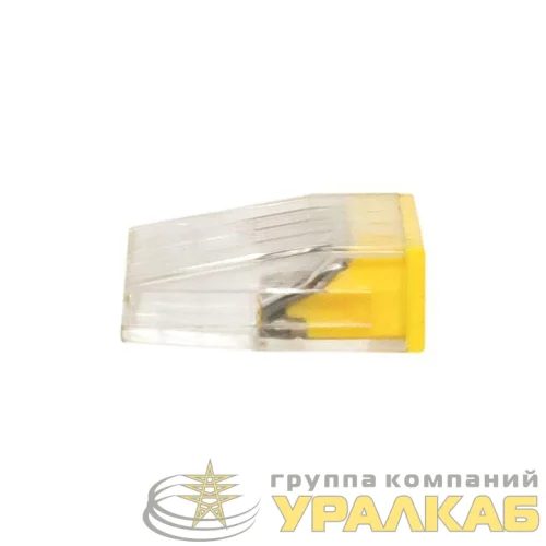 Клемма строительно-монтажная СМК 2273-244 4-проводная 0.5-2.5кв.мм с пастой (уп.100шт) PROxima EKF 