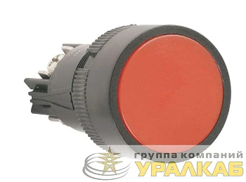 Кнопка SB-7 "Стоп" d22мм 1з+1р 240В красн. IEK BBT40-SB7-K04