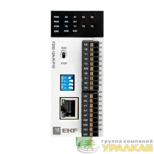Контроллер программируемый F200 12 в/в PRO-Logic (без поверки) PROxima EKF F200-12A-R-P10 детальная картинка