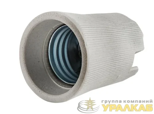 Патрон E27 Д-002 керамический подвесной IN HOME 