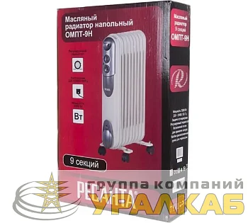 Радиатор масляный 9 секц. 2000Вт ОМПТ- 9Н Ресанта 67/3/4
