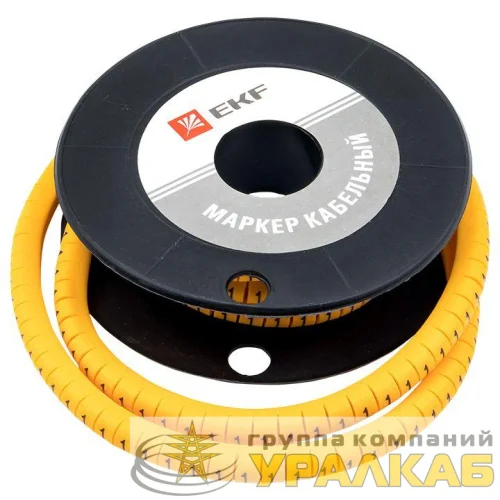 Маркер каб. 1.5кв.мм "1" (к-1000ед) (ЕС-0) EKF plc-KM-1.5-1 детальная картинка