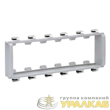 Суппорт 6мод. Viva сер. DKC F1003A