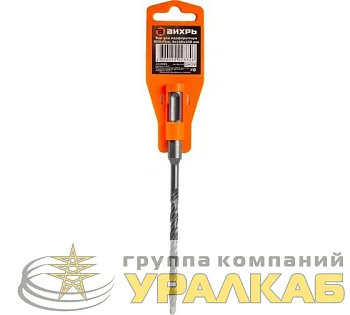 Бур по бетону 6х160х100 SDS-Plus Вихрь 73/10/7/2