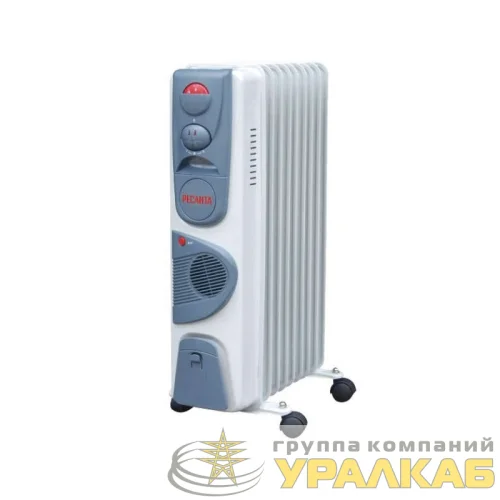 Радиатор электрич. 7 секц. масл. ОМ-7НВ (1.9кВт) Ресанта 