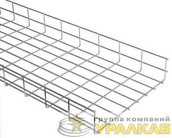 Лоток проволочный усиленный 500х85 L3000 сталь 5мм оцинк. IEK 