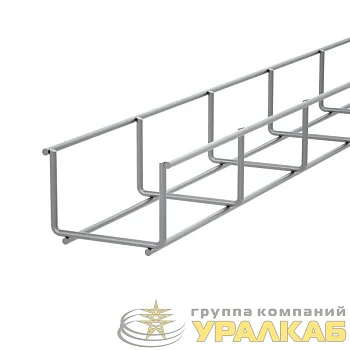 Лоток проволочный 60х60 L3000 сталь 4мм PL60-60-3000 оцинк. КМ LO0660