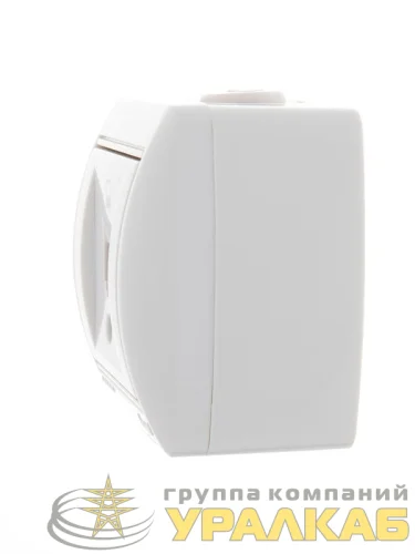 Розетка компьютерная 1-м ОП Nata RJ45 бел. LEZARD 710-0200-139 детальная картинка
