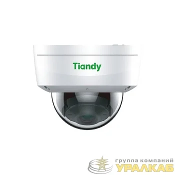 Видеокамера IP Dome 2мпх 2.8мм с микрофоном POE SD карта TC-C32KS I3/E/Y/C/SD/2.8mm/V4.2 Tiandy 