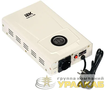 Стабилизатор напряжения 1ф 0.5кВА SLIM настенный IEK 