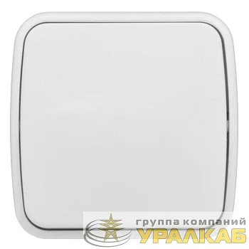 Выключатель 1-кл. ОП Минск 10А IP20 бел. Basic EKF EGV10-021-10