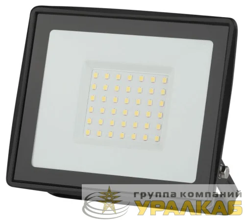 Прожектор светодиодный LPR-023-0-40K-050 50Вт 4000К 4000лм IP65 150х145х24 уличный Эра Б0052032 детальная картинка