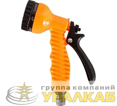 Пистолет-распылитель 7 реж. полива Вихрь 73/7/2/24 детальная картинка