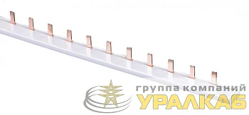 Шина соединительная типа PIN (штырь) 1п до 63А ШС-101 (дл.1м) DEKraft 32030DEK