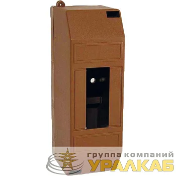 Бокс КМПН 1/2 темн. дерево инд. штрих-код PROxima EKF pbm40-n-2-dark
