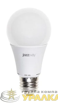 Лампа светодиодная PLED-ECO 11Вт A60 грушевидная 3000К тепл. бел. E27 880лм 230В JazzWay 1033208