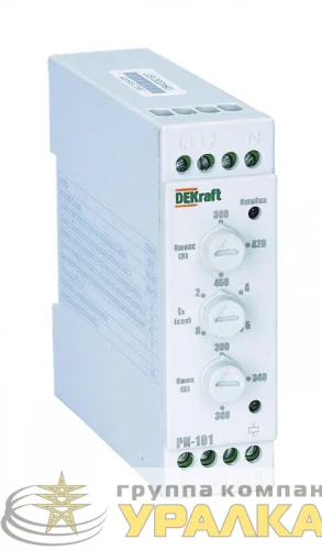Реле контроля фаз РК-101 380В тип 02 DEKraft 23301DEK детальная картинка