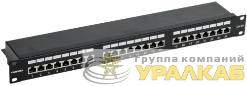 Патч-панель 1U кат.5е FTP 24 порта (Krone) GENERICA 