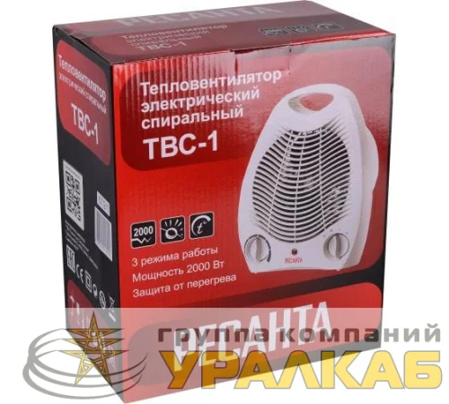 Тепловентилятор ТВС-1 2кВт Ресанта 67/2/1 детальная картинка