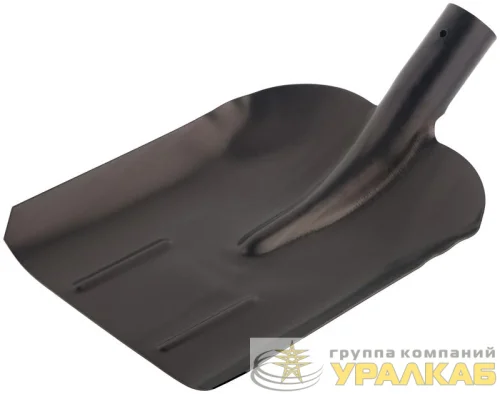 Лопата совковая 225х270мм усилен.; ребра жесткости; без черенка КУРС 