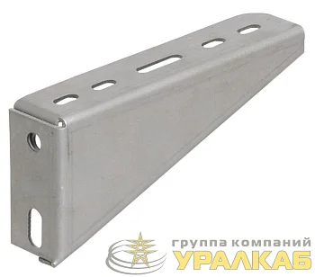 Кронштейн для профиля настенный осн.200 сталь IEK CLP1CW-200-1