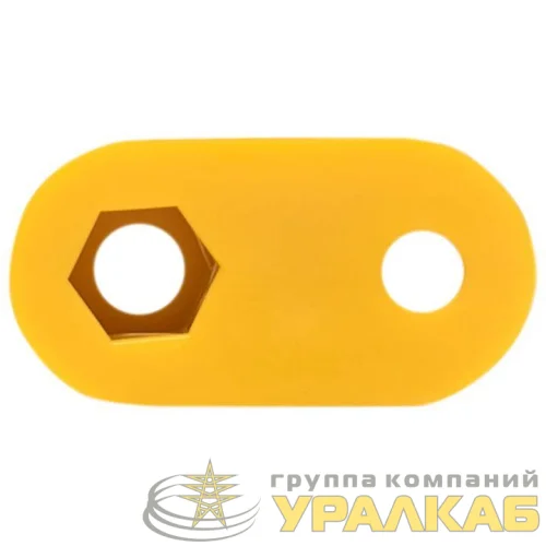 Изолятор угловой "Стойка" желт. PROxima EKF ak-1-1-y детальная картинка