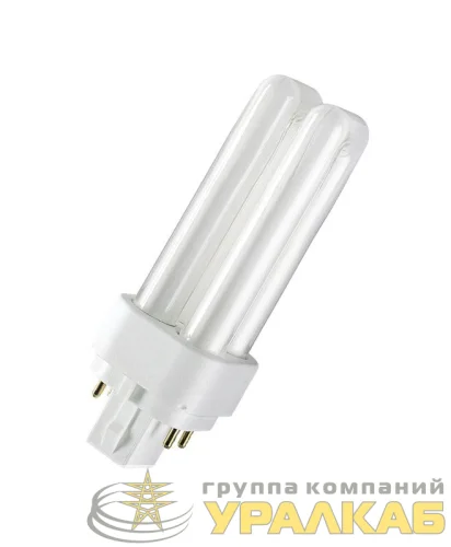 Лампа люминесцентная компактная DULUX D/E 26Вт/840 G24q-3 OSRAM 4099854122453 детальная картинка