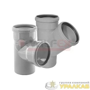 Тройник 87град. 110-50 (40) VALFEX 