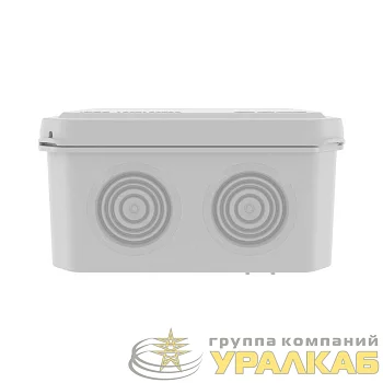 Коробка ответвительная с 8+2 каб. вводами d25/20мм IP55 100х100х50мм DKC 53800