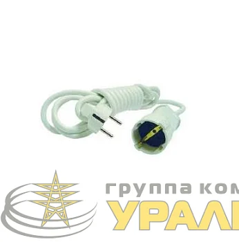 Удлинитель-шнур 1х3м с заземл. 16А IP20 Makel 10005