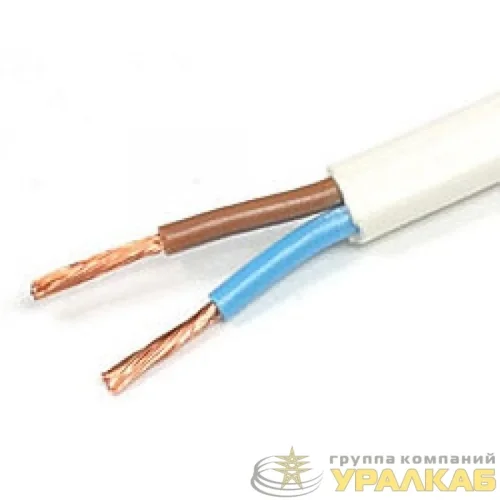 Шнур TOKOV ELECTRIC ШВВП 2х0.75 380В Ч (бухта) (м) 