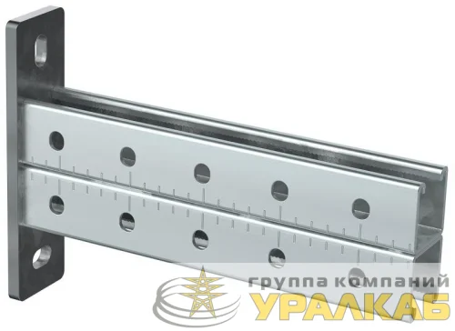Консоль STRUT двойная 41х41 осн.200 сталь HDZ гор. оцинк. IEK 