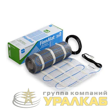 Комплект "Теплый пол" (мат) 130Вт/кв.м FinnMat 1170Вт 9.0кв.м 2 жилы ENSTO EFHFM130.9