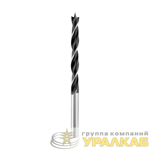 Сверло по дереву 6х90мм цилиндрический хвостовик Kranz KR-91-0735 детальная картинка