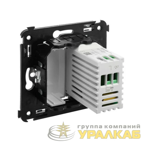 Диммер поворотный СП Avanti "Белое облако" DKC 4400133 детальная картинка