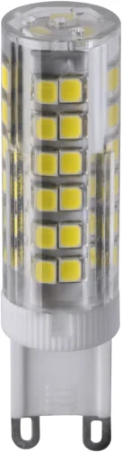 Лампа светодиодная 71 268 NLL-P-G9-6-230-3K 6Вт капсульная 3000К тепл. бел. G9 480лм 230В Navigator 