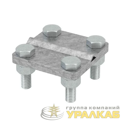 Соединитель пруток-полоса с раздел. пластиной DKC 